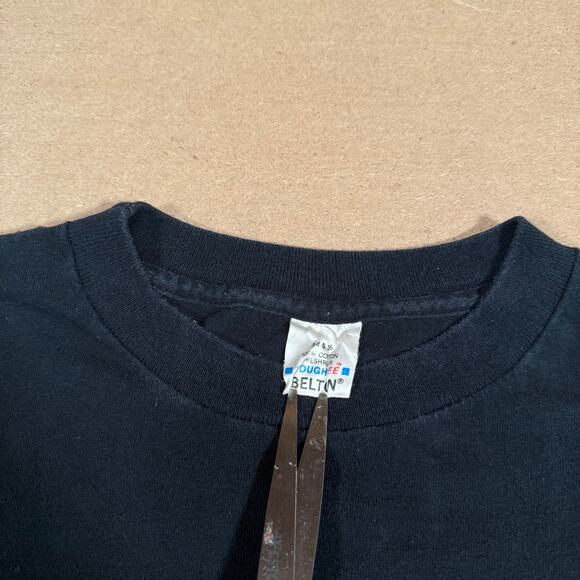 Vintage 90s Georgia Bulldogs T-Shirt Black UGA Mascot Dog Single Stitch Small - Picture 6 of 7